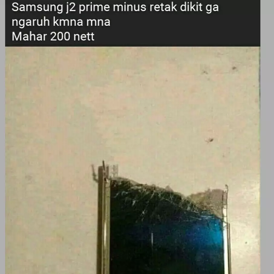 15 Status nyeleneh jualan barang rusak, bikin pembeli nyengir