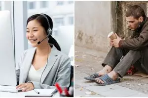 Customer service mengira kliennya pemulung, ternyata sosok tak terduga