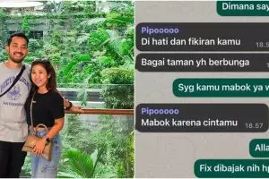 Isi chat gombalan romantis 9 pasangan seleb, bikin fans ikutan gemas