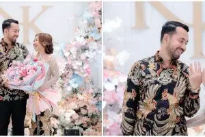 11 Momen lamaran Kiky Saputri, digelar di hari ulang tahun