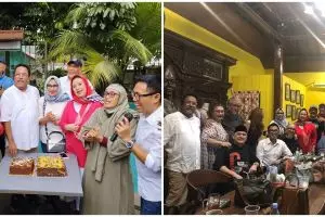 11 Momen ulang tahun Rano Karno ke-62, jadi ajang reuni artis senior