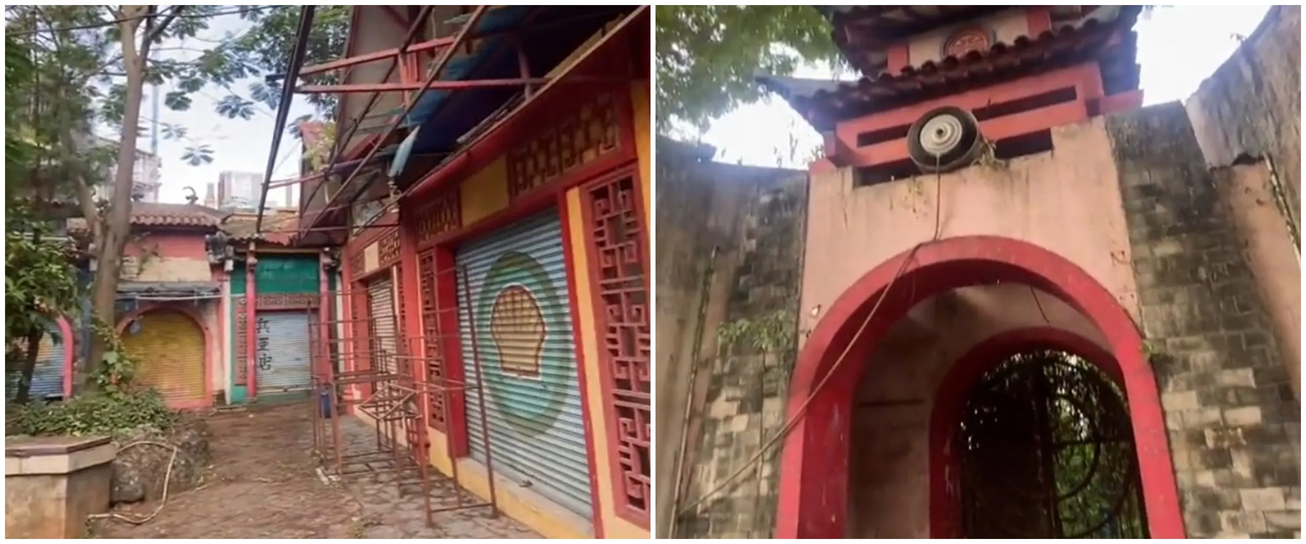 7 Potret terkini wisata Kampung China Cibubur, banyak bangunan rusak