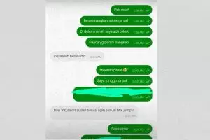 15 Chat lucu driver ojek online merangkap profesi lain ini menggelitik