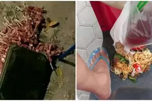 11 Momen apes makanan jatuh sia-sia ini bikin ngenes lihatnya