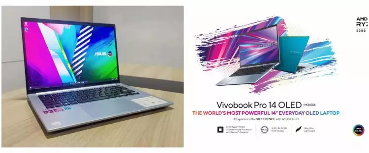 5 Alasan memilih ASUS Vivobook Pro 14 OLED (M3400), prosesor H series