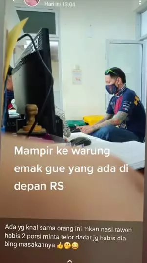 Chef Juna kepergok makan di warteg sederhana TikTok