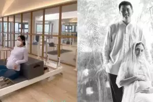 11 Pesona Nadia Saphira pamer baby bump, tampil stylish saat hamil