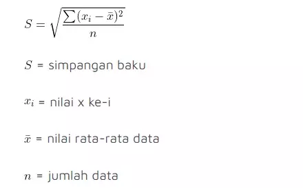 5 Contoh soal simpangan baku © 2022 berbagai sumber 5 Contoh soal simpangan baku © 2022 berbagai sumber