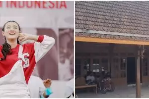 9 Penampakan rumah Yeni Inka di kampung, sederhana berdinding kayu