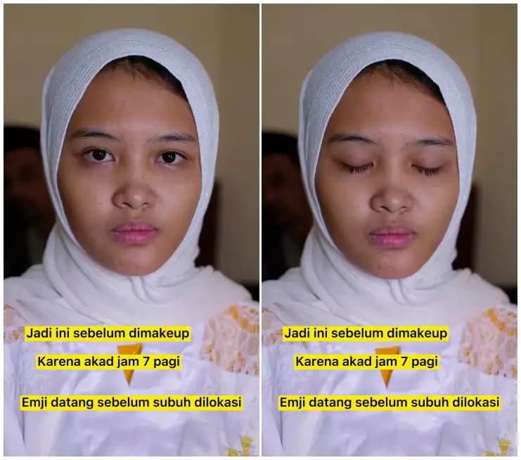 makeup pengantin dihapus perias lain © Instagram makeup pengantin dihapus perias lain © Instagram