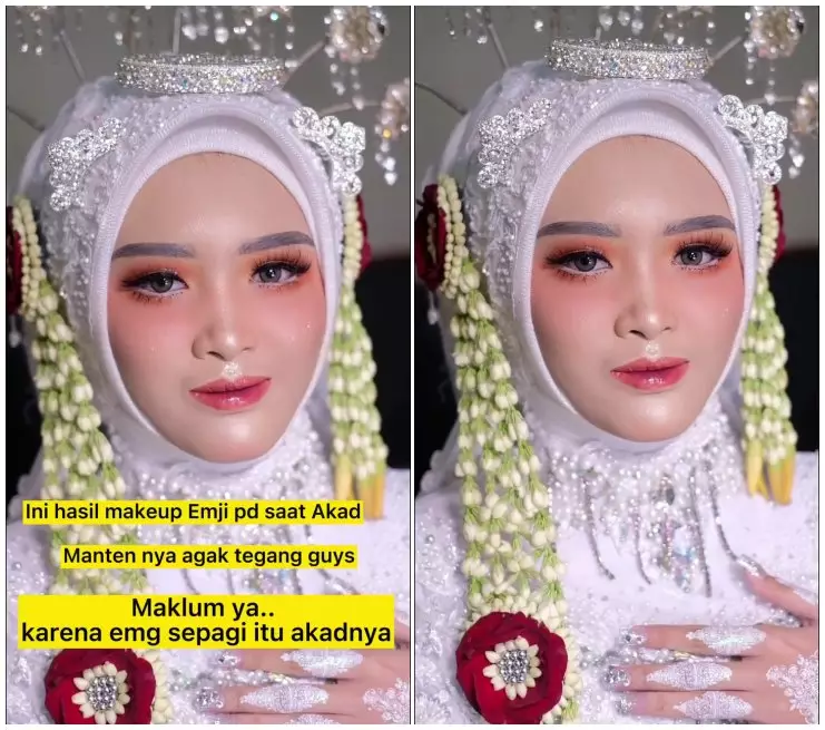 makeup pengantin dihapus perias lain © Instagram makeup pengantin dihapus perias lain © Instagram