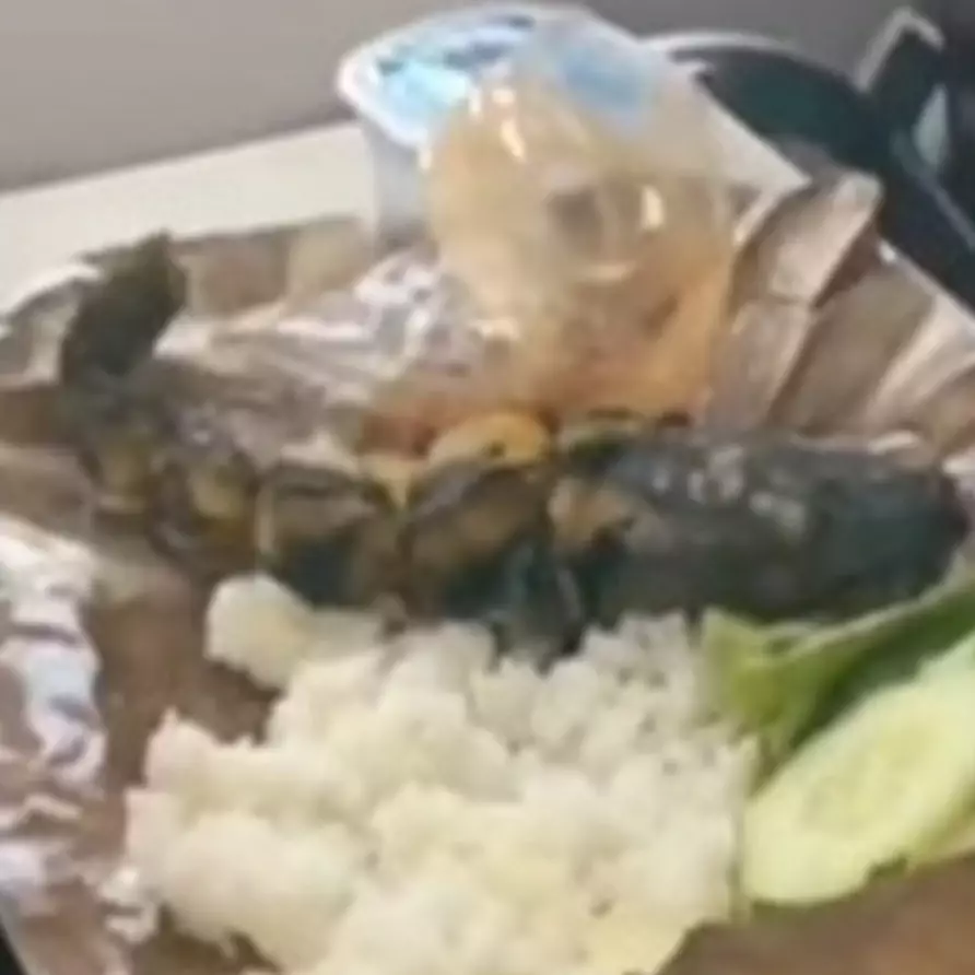 Wanita ini bawa bekal makan tak biasa saat naik pesawat, bikin melongo