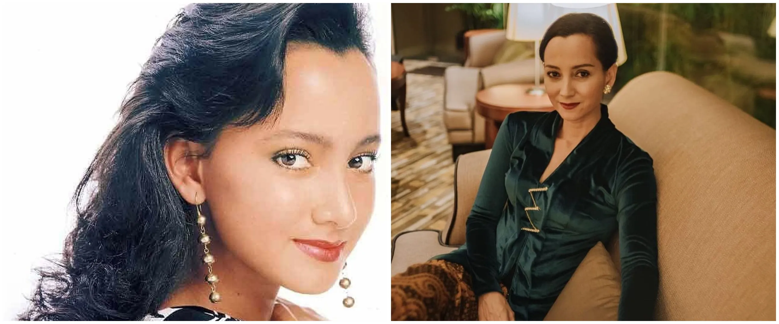11 Potret dulu dan kini Karina Suwandi, parasnya dipuji awet muda