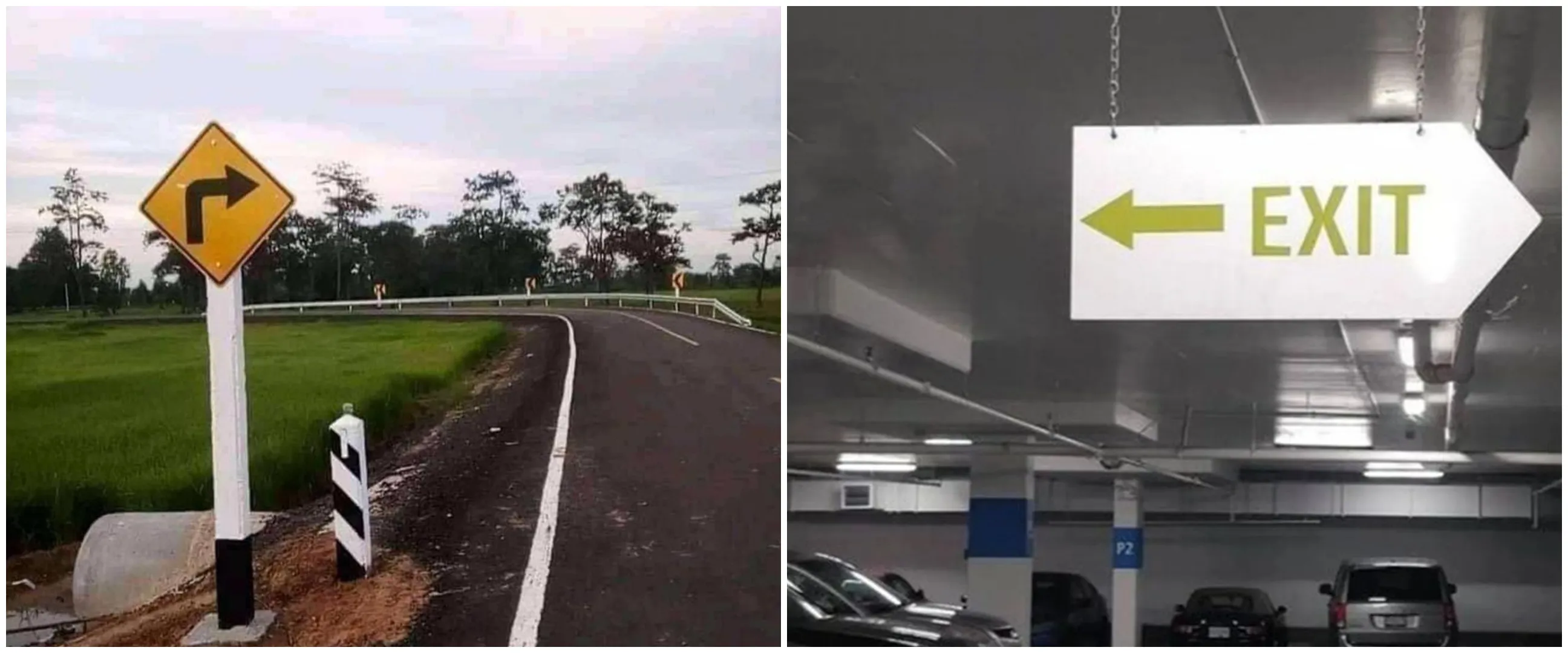 15 Potret petunjuk jalan nggak sesuai, bikin bingung yang lihat