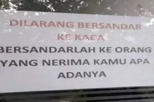 11 Potret tulisan di pengumuman ini bikin yang baca baper abis