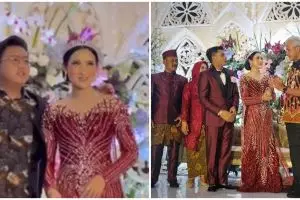 Gaya 8 pesohor hadiri resepsi Yeni Inka, Denny Caknan jadi sorotan