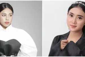 15 Potret wajah penyanyi Indonesia sebelum & sesudah makeup, manglingi