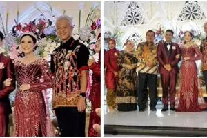 7 Momen Ganjar Pranowo datang ke nikahan Yeni Inka, beri pesan bijak