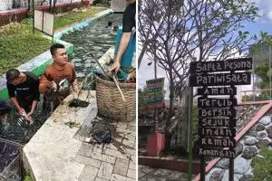 9 Foto terbaru Kampung Wisata Kali Gajah Wong, dulu kumuh kini asri