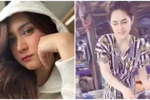 Penjual ikan ini miliki paras cantik mirip Nafa Urbach