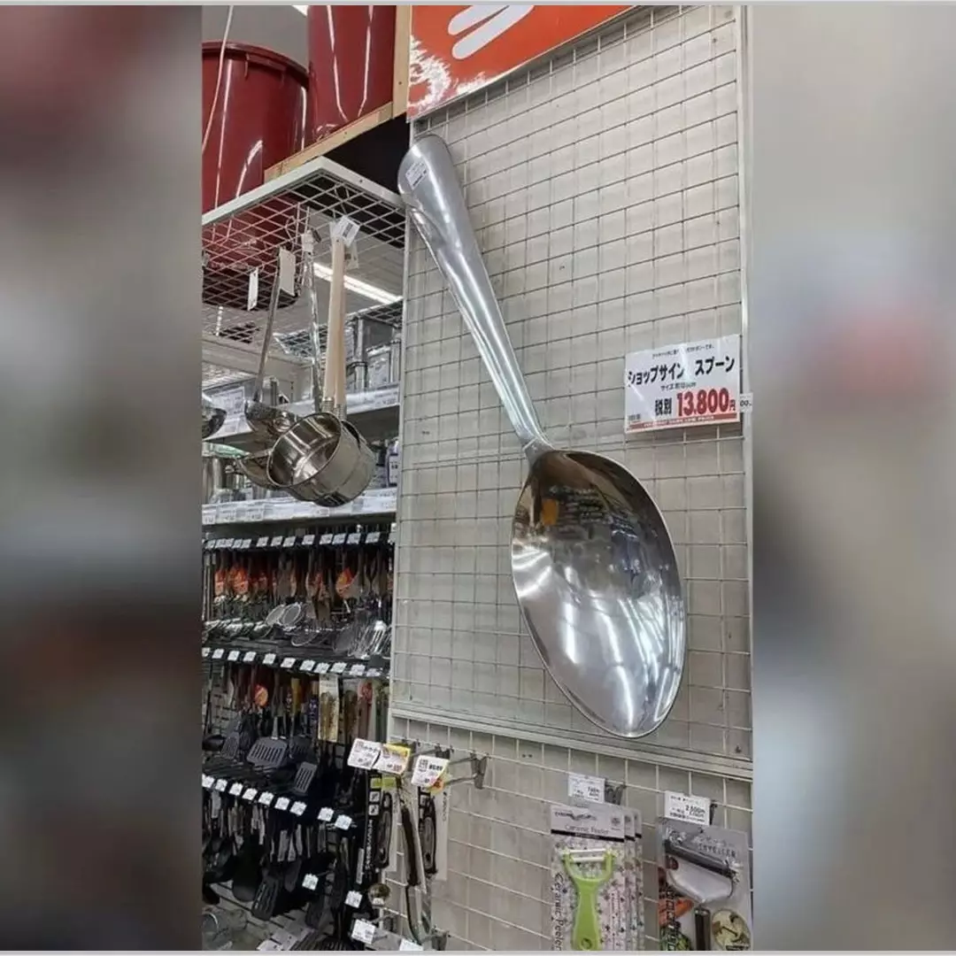 11 Penampakan perabot rumah tangga di supermarket, nggak habis pikir