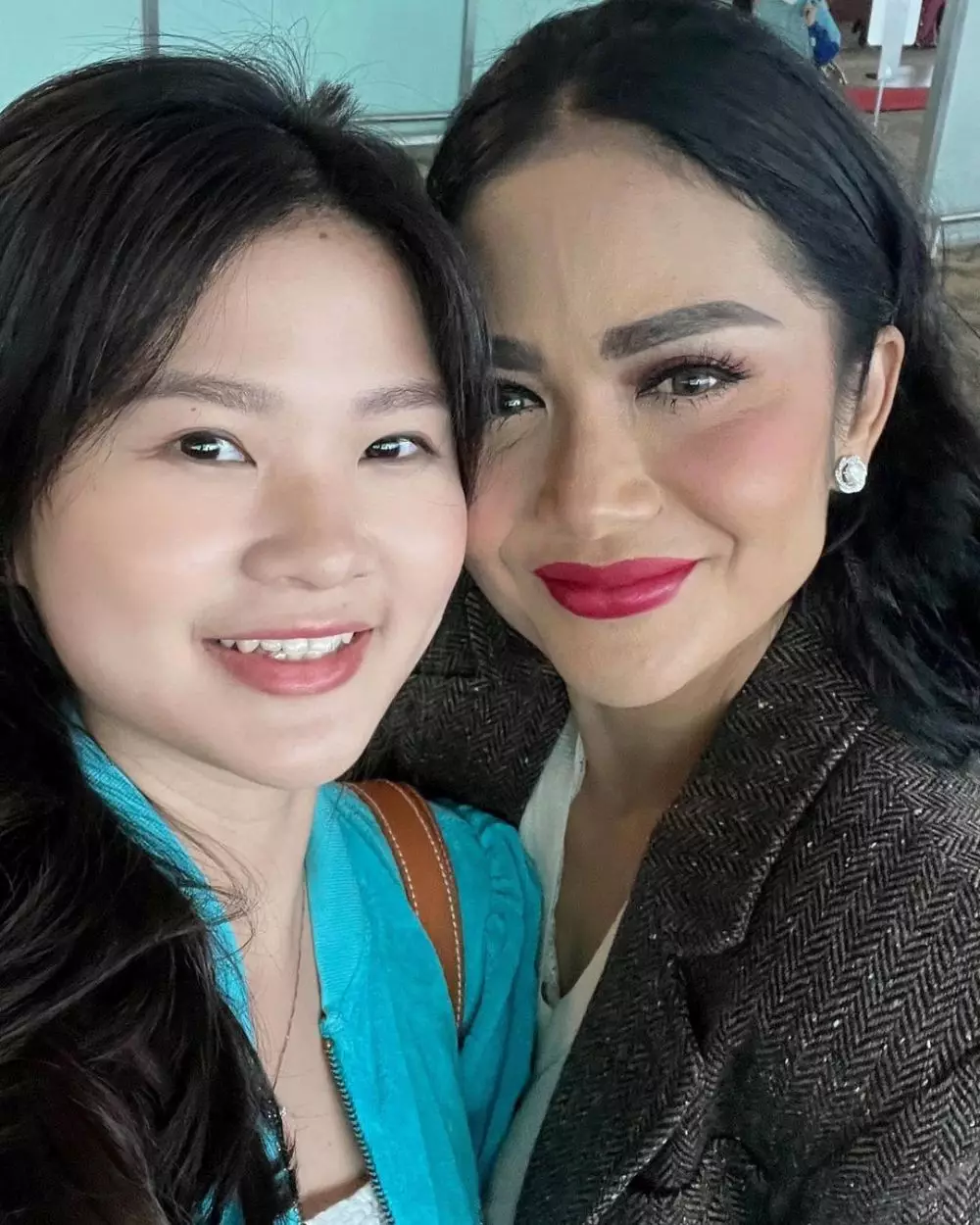 Momen Felicia Tissue bertemu Krisdayanti © 2022 Instagram  Momen Felicia Tissue bertemu Krisdayanti © 2022 Instagram