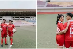 Kaesang-Erina Gudono prewedding di Stadion Manahan, ini 9 potretnya