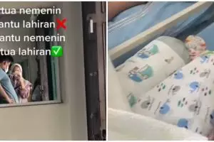 Kisah unik wanita temani mertua melahirkan, punya adik ipar kembar