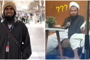 Momen Sakti eks Sheila on 7 lupa lirik saat manggung di pengajian