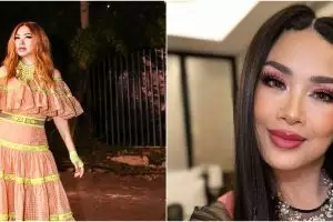 Momen Titi DJ lepas wig, bikin warganet takjub