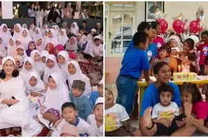 Bukan pesta mewah, ini 9 artis rayakan ulang tahun dengan berbagi