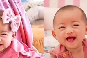 Ekspresinya bikin gemas, ini 11 potret baby Moana anak Ria Ricis