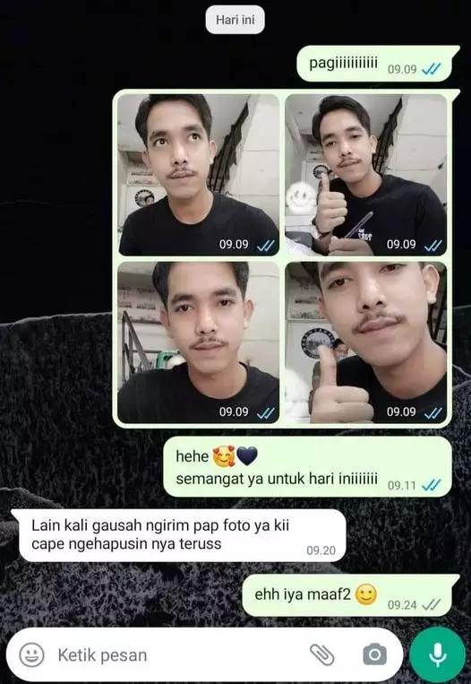 chat ke gebetan © berbagai sumber