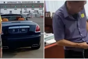 Tajir melintir, bos jalan tol Jusuf Hamka tak malu pakai sabuk rafia
