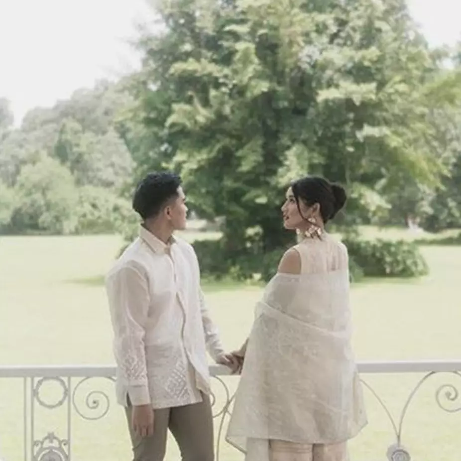 15 Potret prewedding Kaesang &amp; Erina Gudono, mesra di Istana Presiden
