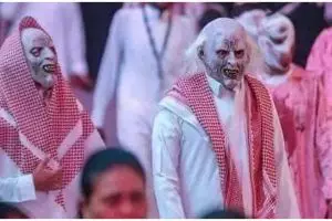Dulu dilarang, warga Arab Saudi antusias rayakan Halloween di Riyadh