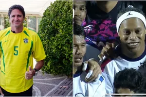 Kabar skuad Brasil juara Piala Dunia 2002, Ronaldinho kunjungi Malang