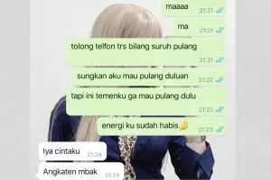 13 Potret chat orang nggak betah nongkrong di luar ini kocak abis