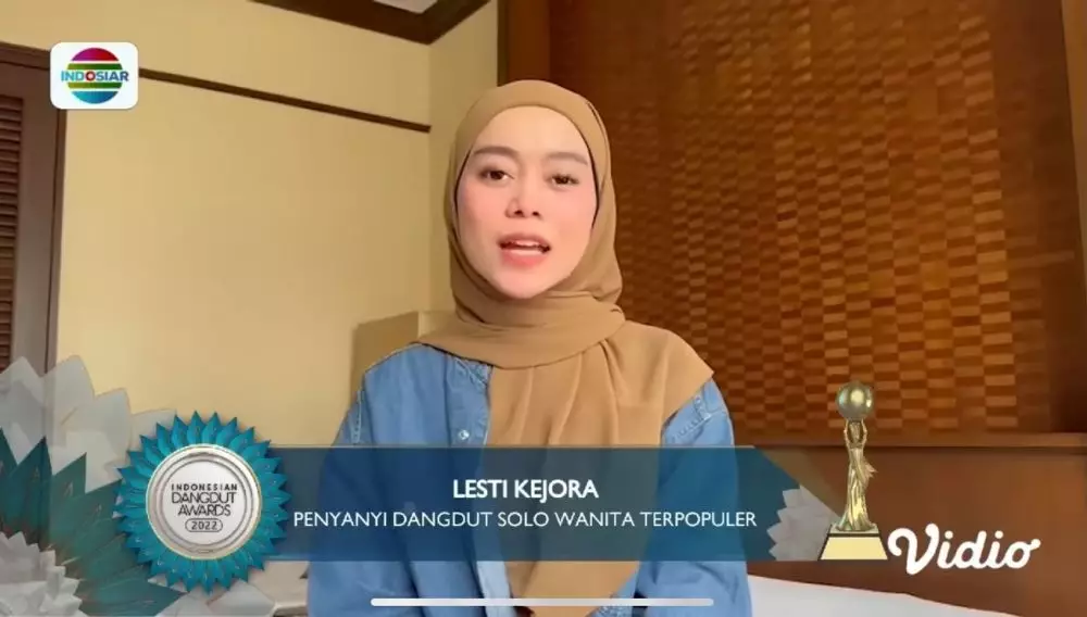 lesty kejora menang Indonesia Dangdut Award 2022 © berbagai sumber lesty kejora menang Indonesia Dangdut Award 2022 © berbagai sumber
