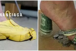 13 Potret nyeleneh benda dijadikan sepatu ini idenya tak terduga