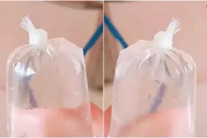 Lebih mudah, ini 5 trik mengikat plastik es lilin tanpa tali dan karet