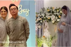 11 Momen 4 bulanan kehamilan Atries Angel, ungkap jenis kelamin anak