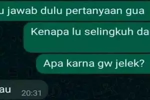 21 Chat lucu tanya serius dibalas cuek, bikin geregetan rasanya