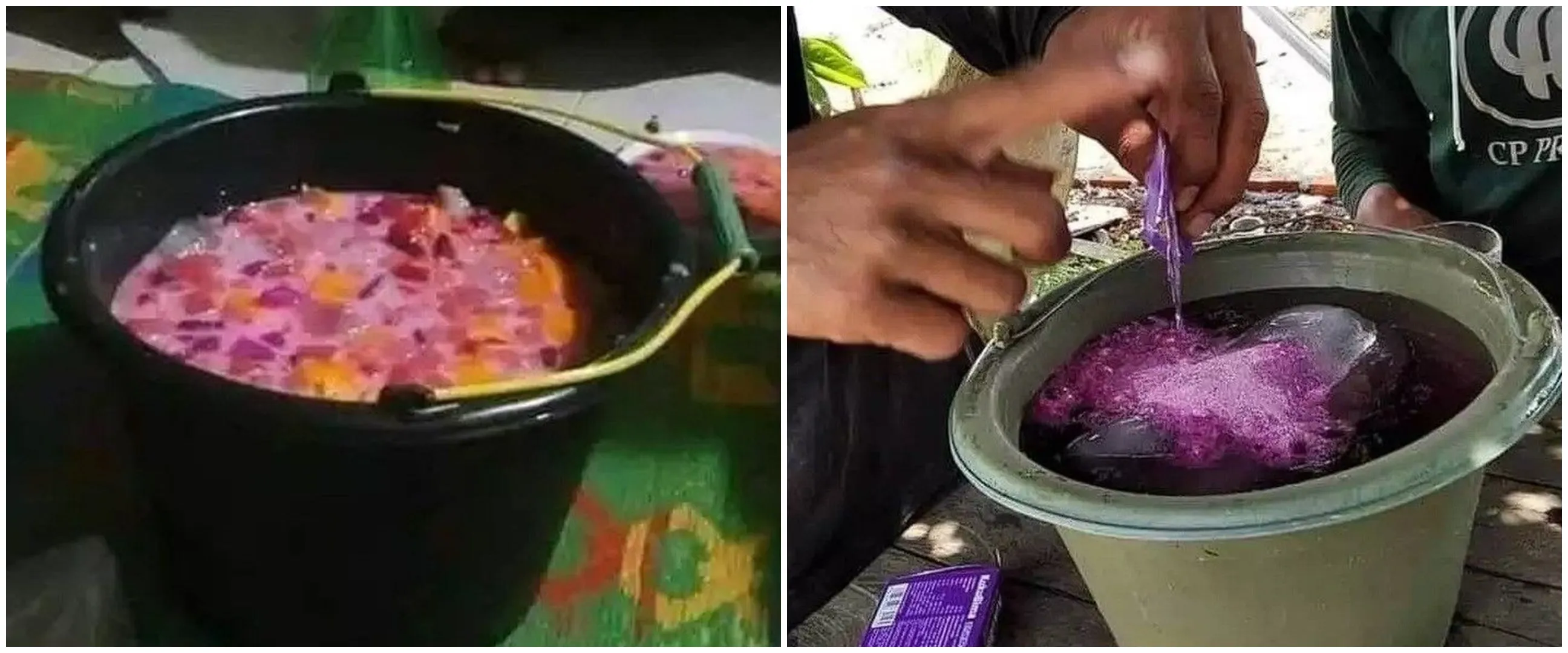 11 Potret orang bikin minuman pakai wadah tak biasa, porsinya ngeri