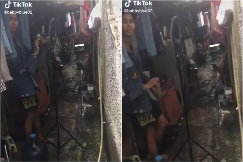 alif dilan cepmek bikin konten © TikTok