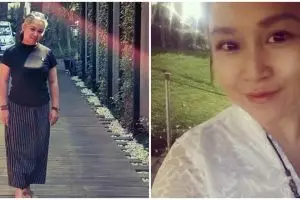 11 Potret terbaru Hanna putri Kasino Warkop DKI, kini jualan kue