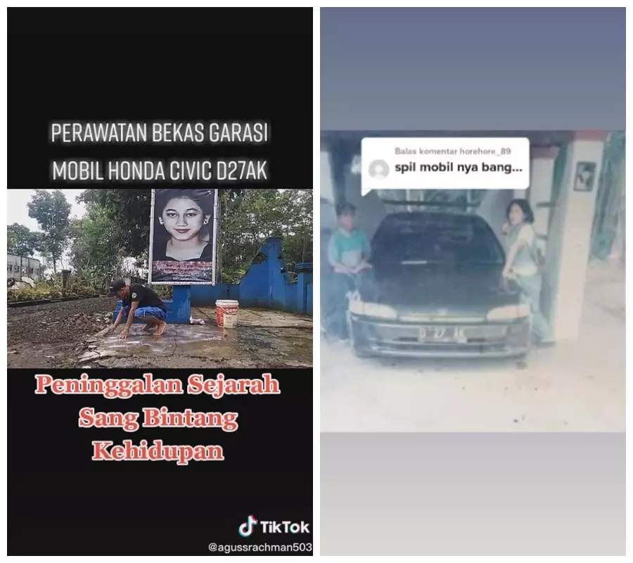 garasi mobil Nike Ardilla © berbagai sumber