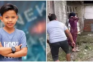 Penampakan rumah Farel Prayoga sedang direnovasi, buat dinding baru