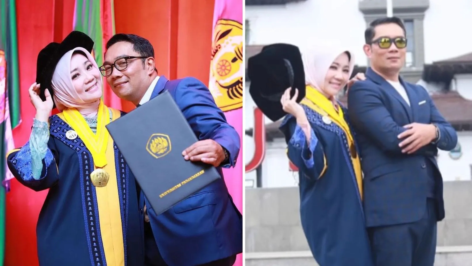 9 Potret Atalia Praratya istri Ridwan Kamil wisuda S3 Ilmu Komunikasi
