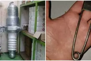 13 Penampakan nyeleneh benda di gudang yang ukurannya bikin kaget